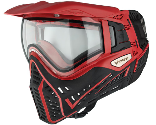 V-Force Profiler 2.0 Paintball Mask - Black/Red