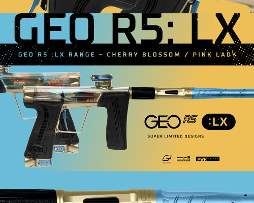 Planet Eclipse Geo R5 Paintball Gun - LX Range Cherry Blossom/Pink Lady