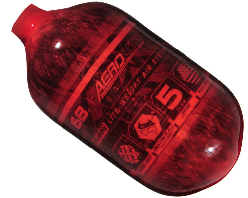 HK Army Aerolite Bottle - 68/4500 (Bottle Only) - Red (Old Hydro)