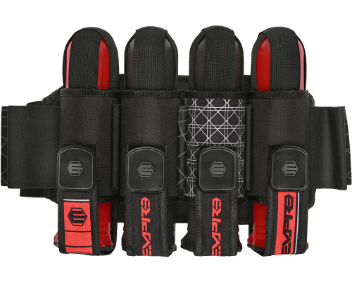 Empire Compressor 4+7 Paintball Harness - Cherry