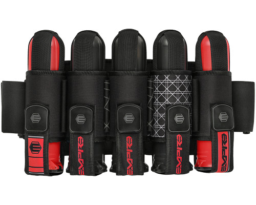 Empire Compressor 5+8 Paintball Harness - Cherry