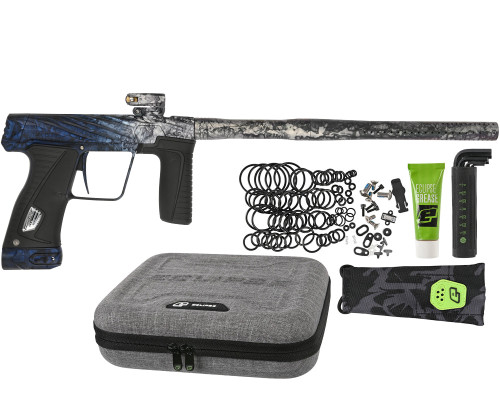 HK Army Orbit Gtek 180R Paintball Gun By Planet Eclipse - Dust Grey/Blue Marble Fade
