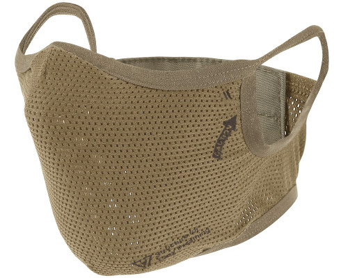 Laylax Battle Style Aeroflex Face Guard - Tan - Large/ X-Large