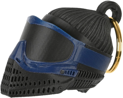 Paintball DNA JT Flex Mask Keychain - Cobalt