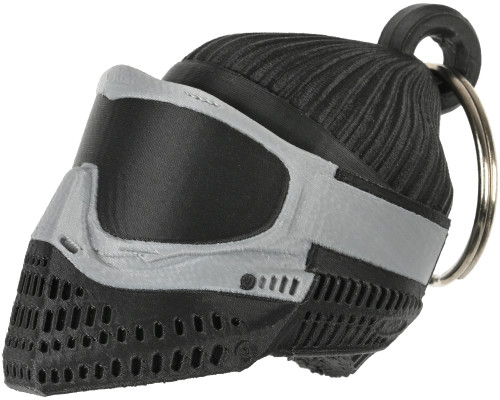 Paintball DNA JT Flex Mask Keychain - Silver