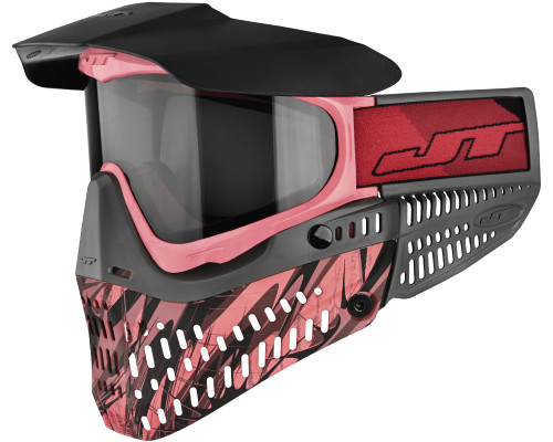 JT ProFlex Paintball Mask - Blaster Cherry Taffy w/ Smoke Lens