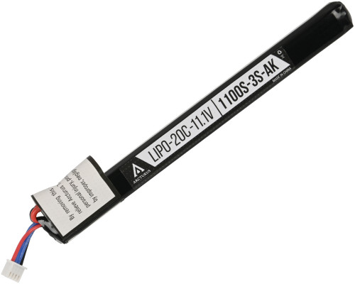 Arcturus 11.1V 1100mAh Lipo Stick Battery w/ Dean Connector (LIPO-20C1100S-3S-AK)