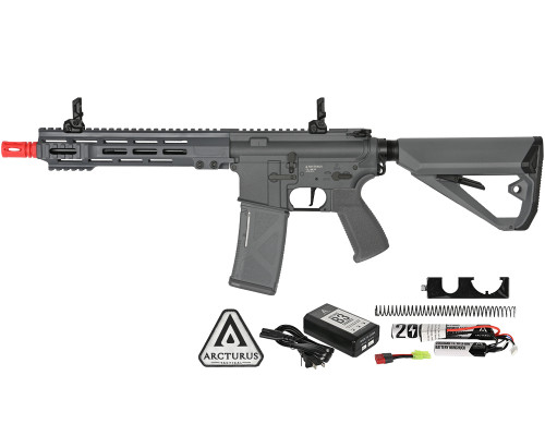 Arcturus LWT MK-I CQB 10" Sport ARC SE AEG Airsoft Gun Starter Pack - Grey