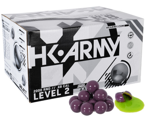 HK Army Select 500 Round Paintballs - Green Fill ( .68 Caliber )