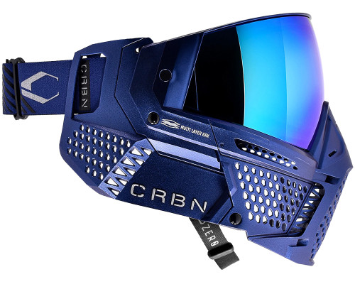 Carbon CRBN Zero GRX Paintball Mask (Less Coverage) - Elmt Cobalt