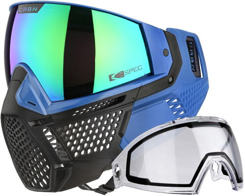 Carbon CRBN Zero Pro Paintball Mask (More Coverage) - Cryo