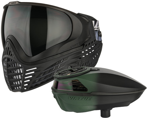 Virtue Spire V Loader & Vio X6 Mask Combo - Olive Black Storm