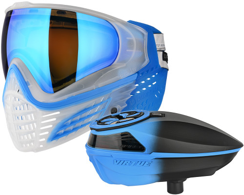 Virtue Spire V Loader & Vio X6 Mask Combo - Cyan Ice