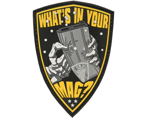 Elite Force Whats In Your Mag Rubber Patch - Black