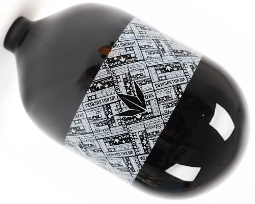 Bunkerkings FN Lite Air Bottle - 60/4500 (Bottle Only) - Black WKS