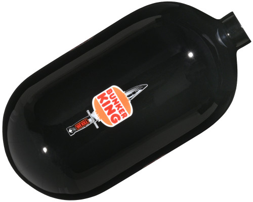 Bunkerkings FN Lite Air Bottle - 70/4500 (Bottle Only) - Black BK Knife
