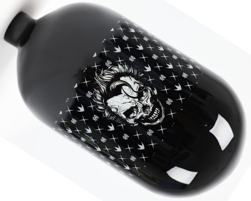 Bunkerkings FN Lite Air Bottle - 70/4500 (Bottle Only) - Black Joker Skull