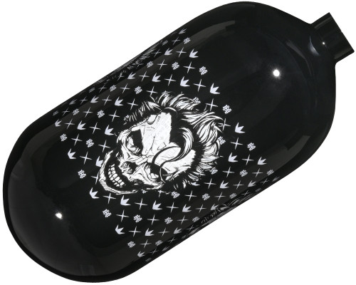 Bunkerkings FN Lite Air Bottle - 80/4500 (Bottle Only) - Black Joker Skull