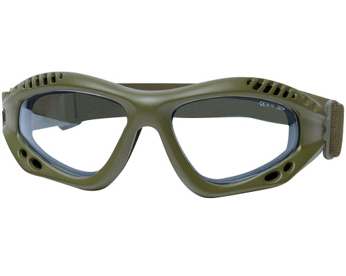 Rothco ANSI Rated Tactical Goggles w/ Clear Lens - Olive Drab