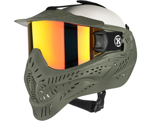 HK Army HSTL Thermal Paintball Mask - Olive w/ Fire Lens