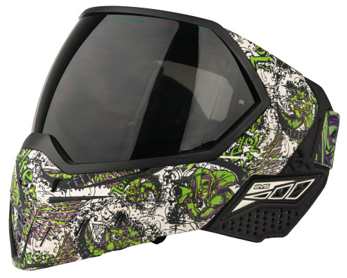 Refurbished - Empire EVS Paintball Mask - Joker Lime w/ Ninja Lens (021-0235)