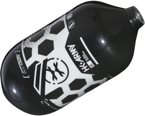 Old Hydro - HK Army Aerolite "Extra Lite" Bottle - 68/4500 (Bottle Only) - Hex Black/White