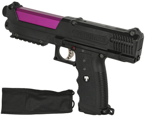 Refurbished - Tippmann TiPX Trufeed Paintball Pistol - Black/Electric Purple (016-0690)