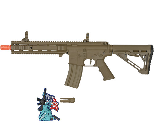 Lancer Tactical Gen 4 L119A2 M4/M16 Full Metal AEG Airsoft Rifle - Tan (LT-L119A2-G4-ME-T) Lancer Tactical Gen 4 L119A2 M4/M16 Full Metal AEG Airsoft Rifle - Tan (LT-L119A2-G4-ME-T)