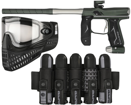 Empire Axe 2.0 w/ Redline Board Paintball Gun Summer Bundle w/ 5+8 Harness