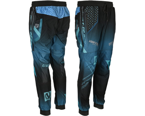 Virtue Breakout Jogger Paintball Pants - Bullets Cyan