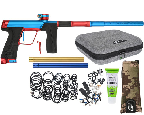Planet Eclipse CS3 Pro Paintball Gun - Turquoise/Red