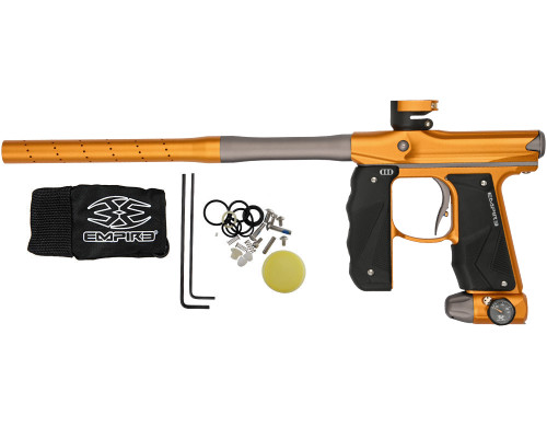 Empire Mini GS Paintball Gun w/ 2 Piece Barrel - Dust Honey Gold/Dust Grey
