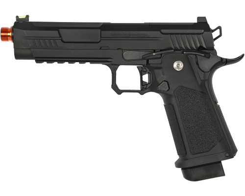 Arcturus Vanguard 5" Hi-Capa Gas Blowback Airsoft Pistol w/ Optics Ready Slide - Black