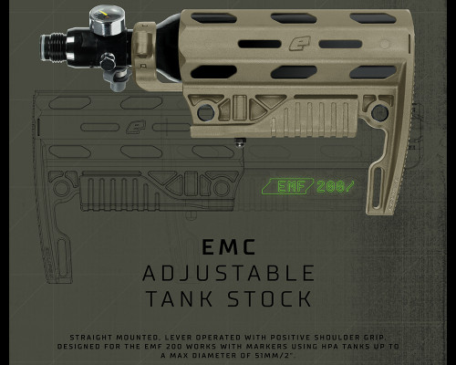 Planet Eclipse EMC Adjustable Tank Stock - Earth