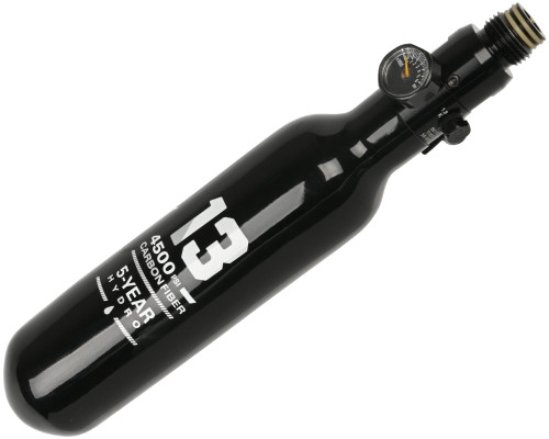 Refurbished - First Strike Hero 2 Carbon Fiber Air Tank w/ HK Army Basic Tank Regulator - 13/4500 (031-0316)