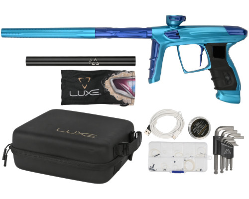 DLX Luxe IDOL Paintball Gun - Dust Blue/Polished Dark Blue