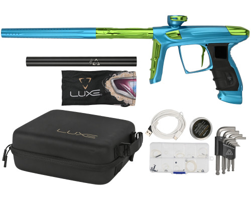 DLX Luxe IDOL Paintball Gun - Dust Blue/Polished Green