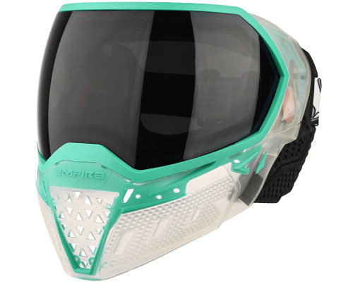 Empire EVS Paintball Mask w/ 1 Lens - Crystal Clear/Teal