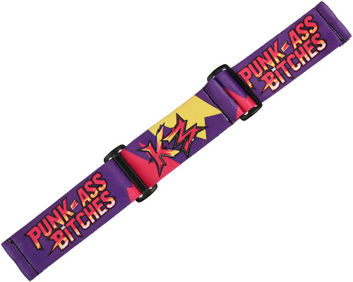 KM Paintball Universal JT Goggle Strap - Punk