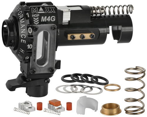 Maxx Model CNC Aluminum Hopup Chamber For M4/M16 Series Airsoft Rifles (M4G) (MX-HOP020MG) Maxx Model CNC Aluminum Hopup Chamber For M4/M16 Series Airsoft Rifles (M4G) (MX-HOP020MG)