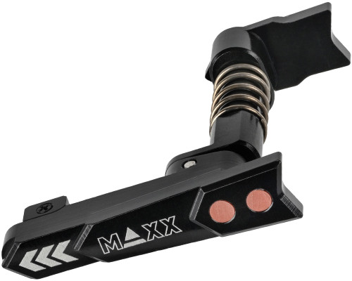 Maxx Model CNC Aluminum Advanced Magazine Release Style A - Black (MX-MAR001SAB)