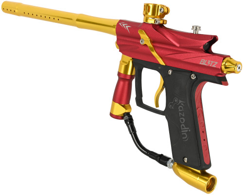 Refurbished - Azodin Blitz 3 Paintball Gun - Red/Gold (016-0696)