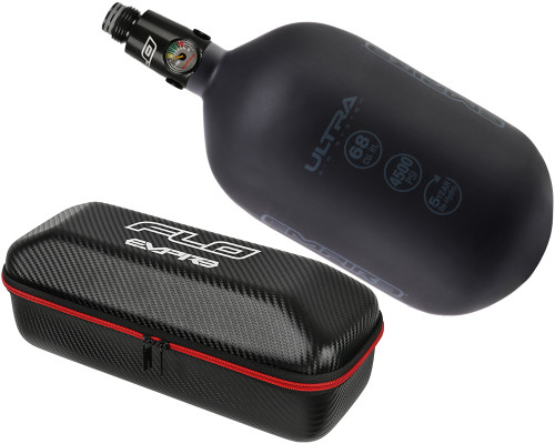 Empire Ultra 68/4500 Carbon Fiber Air Tank w/ FLO Basic Regulator & Tank Case