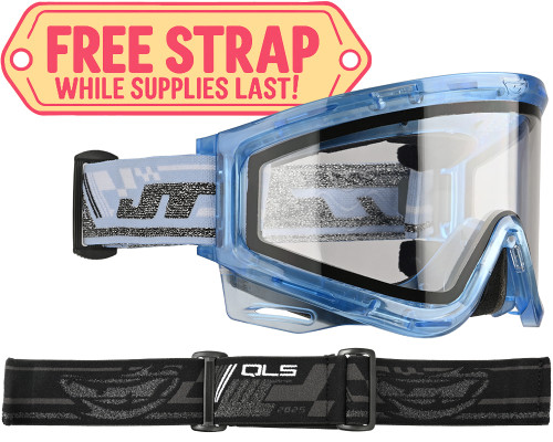 JT ProFlex QLS Goggle Frame w/ Lens & Strap - Ice Aquamarine