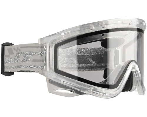 JT ProFlex QLS Goggle Frame w/ Lens & Strap - Ice Clear
