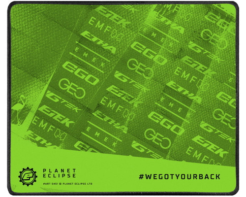 Planet Eclipse Tech Mouse Mad 360mm x 300mm - Green