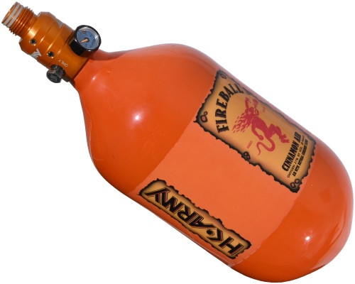 Hard LiqAIR Series Aerolite Air System w/ Pro Adjustable Regulator - Red Hot - 68/4500