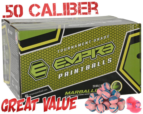 Empire Marballizer 4,000 Round Paintball Case - Pink Fill ( .50 Caliber )