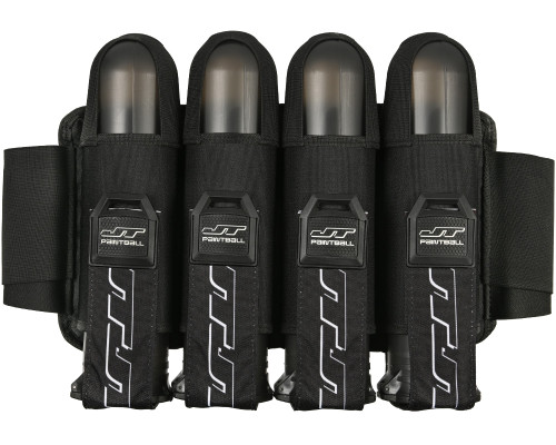 JT Race 4 Pod Paintball Harness - Birthstone Edition - Black