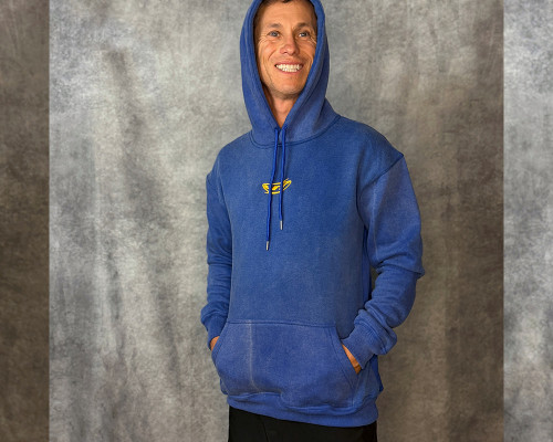 JT Paintball Hooded Pull Over Sweatshirt - Stonewash Crush